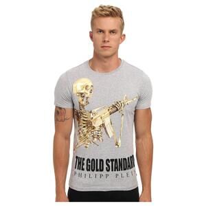 Philipp Plein The Gold Standard T-Shirt Grey XL